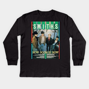 The Smiths Dynamic Discography Kids Long Sleeve T-Shirt